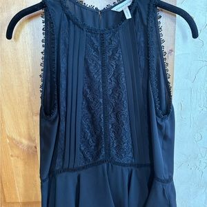 Rebecca Taylor 100% Silk New Without Tags lace blouse